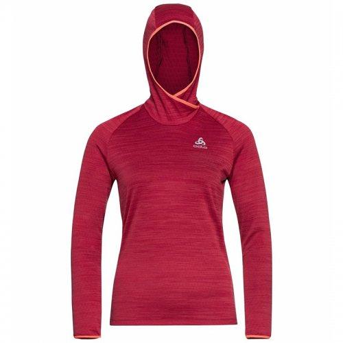 Sweat Randonnée Femme Odlo Easy Warm Pull Capuche - montisport.fr