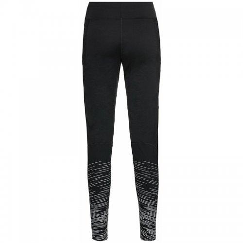 Collant Running / Trail Femme Odlo Zeroweight Warm Reflective - montisport.fr