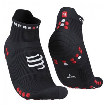 Chaussettes Running / Trail Compressport Pro Racing V4.0 Run Low - montisport.fr