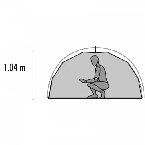 Tente Randonnée MSR Elixir 3 Tent V2 - montisport.fr