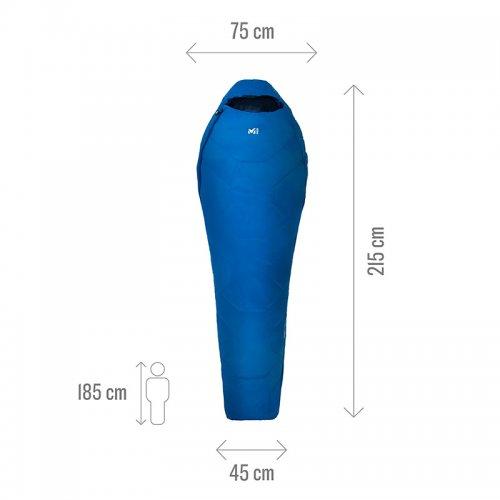 Sac de Couchage Randonnée Millet Baikal 750 - montisport.fr