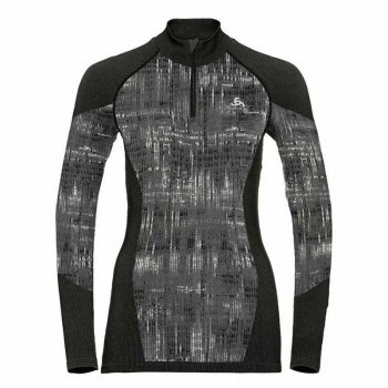 Première Couche Running / Trail Femme Odlo Blackcomb Tee ML - montisport.fr