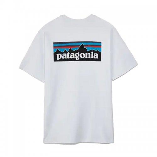 T-Shirt Randonnée Homme Patagonia P-6 Logo Responsibili-Tee - montisport.fr