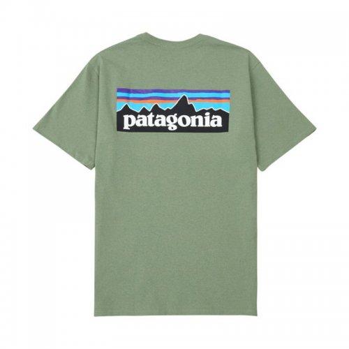 T-Shirt Randonnée Homme Patagonia P-6 Logo Responsibili-Tee - montisport.fr