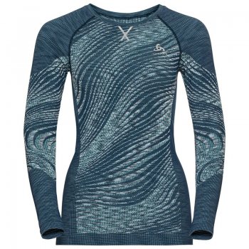 T-Shirt Femme Odlo ML Blackcomb Eco - montisport.fr