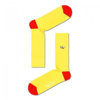 Chaussettes Happy Socks Ribbed Emb 3D - montisport.fr