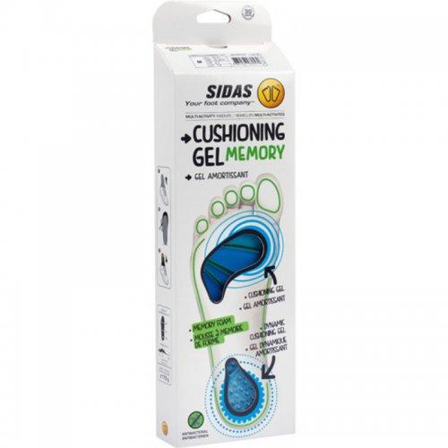 Semelles Sidas Cushioning Gel Memory - montisport.fr
