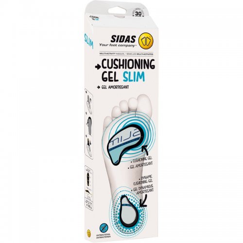 Semelle SIDAS CUSHIONING GEL SLIM - montisport.fr