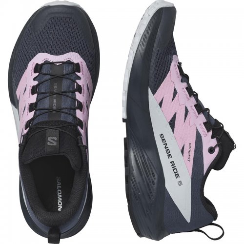 Chaussures Running / Trail Femme Salomon Sense Ride 5 - montisport.fr