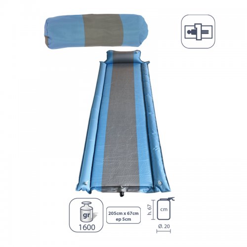 Matelas Randonnée Elementerre Galim - montisport.fr