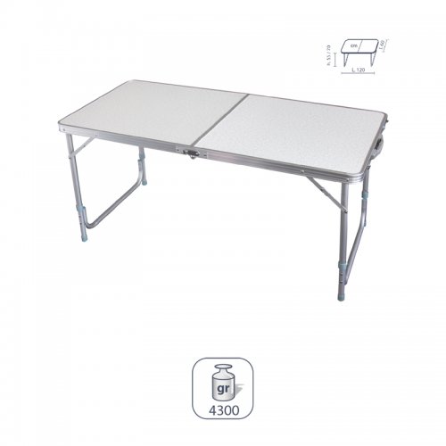 Table Pliante Randonnée Elementerre Bazus 4 - montisport.fr