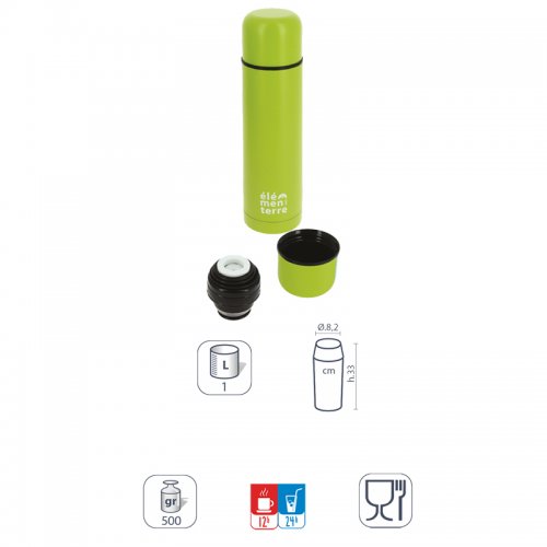 Thermos Randonnée Elementerre Flaski 1000ml - montisport.fr