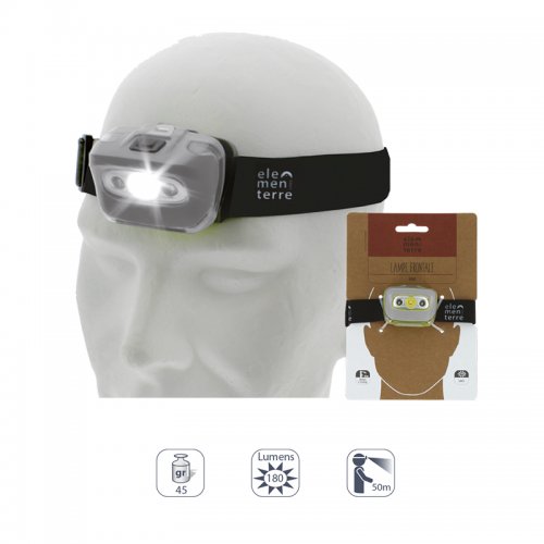 Lampe Frontale Randonnée Elementerre Rimo - montisport.fr