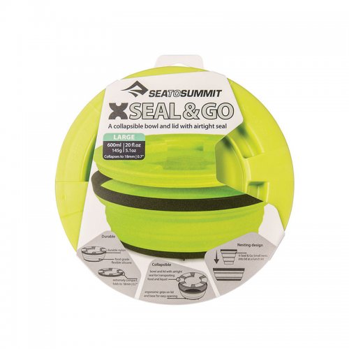 Gamelle Randonnée Sea to Summit X-Seal & Go - montisport.fr