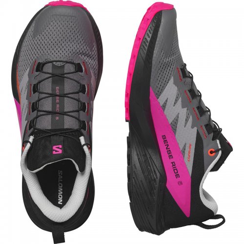 Chaussures Running / Trail Femme Salomon Sense Ride 5 - montisport.fr