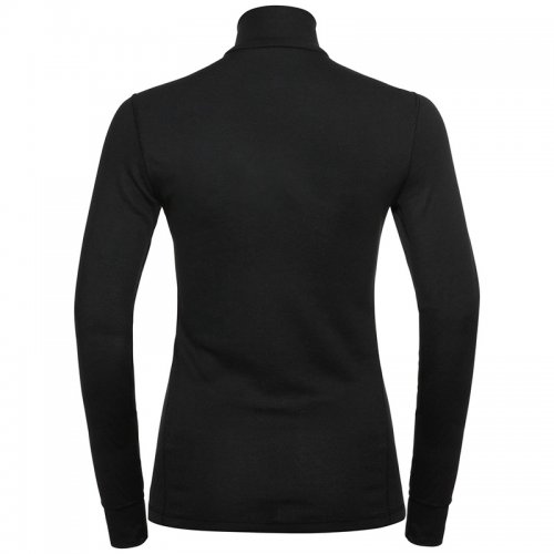 T-Shirt Ski Femme Odlo 1/2 Zip Active Warm Eco - montisport.fr