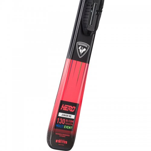 Pack Ski Junior Rossignol Hero Jr 100-140 + Kid-4 - montisport.fr