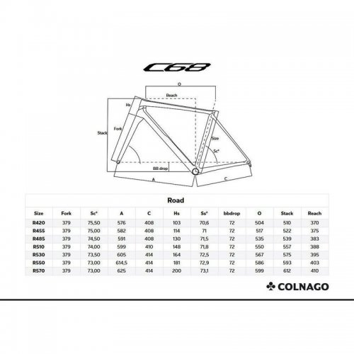 Vélo de Route Colnago C68 Disc Sram Force eTap AXS 12v Roues Wind