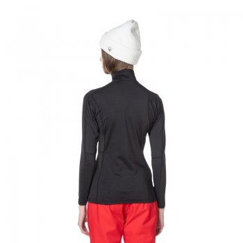 Première Couche Ski Femme Rossignol Classique 1/2 Zip - montisport.fr
