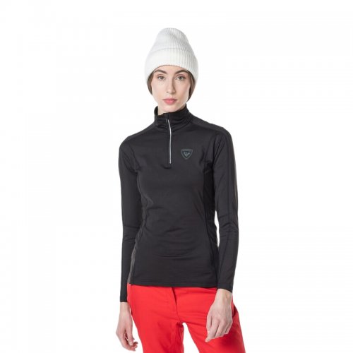 Première Couche Ski Femme Rossignol Classique 1/2 Zip - montisport.fr