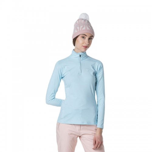 Première Couche Ski Femme Rossignol Classique 1/2 Zip - montisport.fr