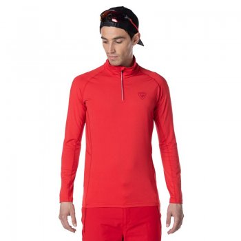 Première Couche Ski Homme Rossignol Classique 1/2 Zip - montisport.fr