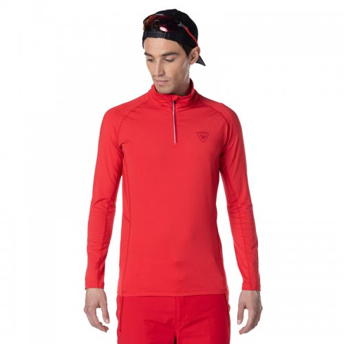 Première Couche Ski Homme Rossignol Classique 1/2 Zip - montisport.fr