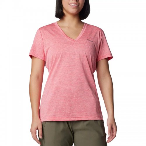 T-Shirt Randonnée Femme Columbia Hike SS V Neck - montisport.fr