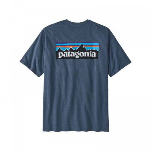 T-Shirt Randonnée Homme Patagonia P-6 Logo Responsibili-Tee - montisport.fr