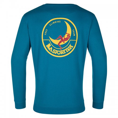 Pull Randonnée Homme La Sportiva Climbing on the Moon - montisport.fr