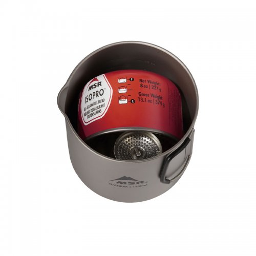 Bouilloire Randonnée MSR Big Titan Kettle 1400 mL - montisport.fr