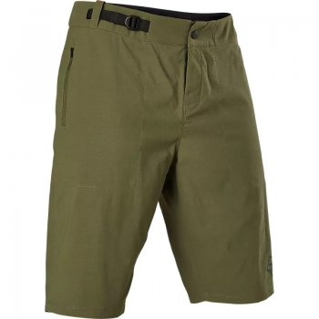Short Vélo Homme Fox Ranger + Doublure Olive - montisport.fr