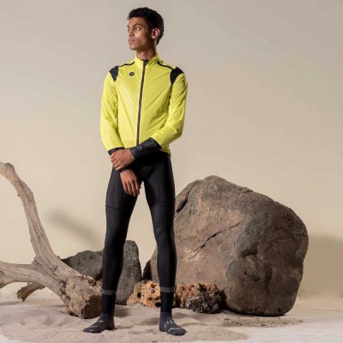 Veste Imperméable Vélo Gobik Pluvia Citronell - montisport.fr