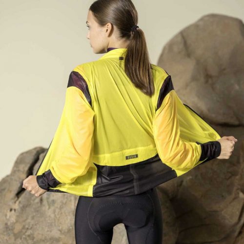 Veste Imperméable Vélo Gobik Pluvia Citronell - montisport.fr