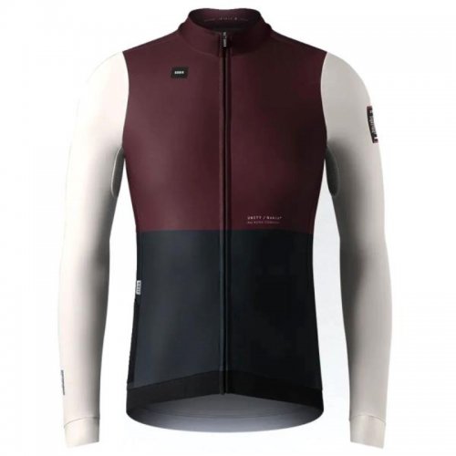 Maillot Vélo Homme ML Gobik Hyder Merlot - montisport.fr