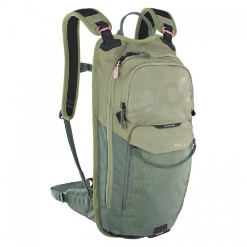 Sac à Dos Evoc Stage 6L + Poche 2L Vert Olive - montisport.fr
