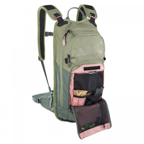 Sac à Dos Evoc Stage 6L + Poche 2L Vert Olive - montisport.fr