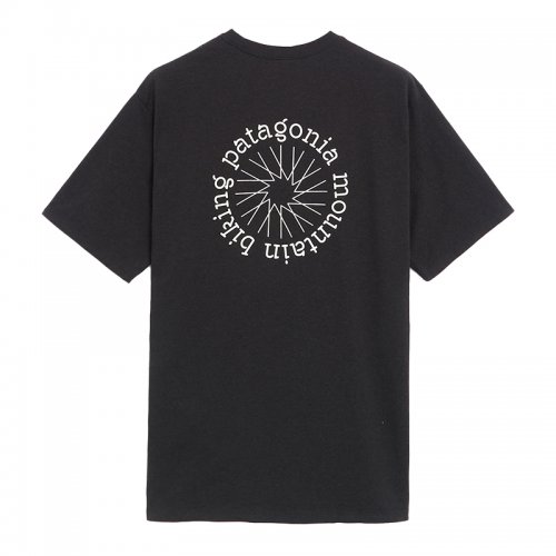 T-Shirt Randonnée Homme Patagonia Spoke Stencil Responsibili-Tee - montisport.fr